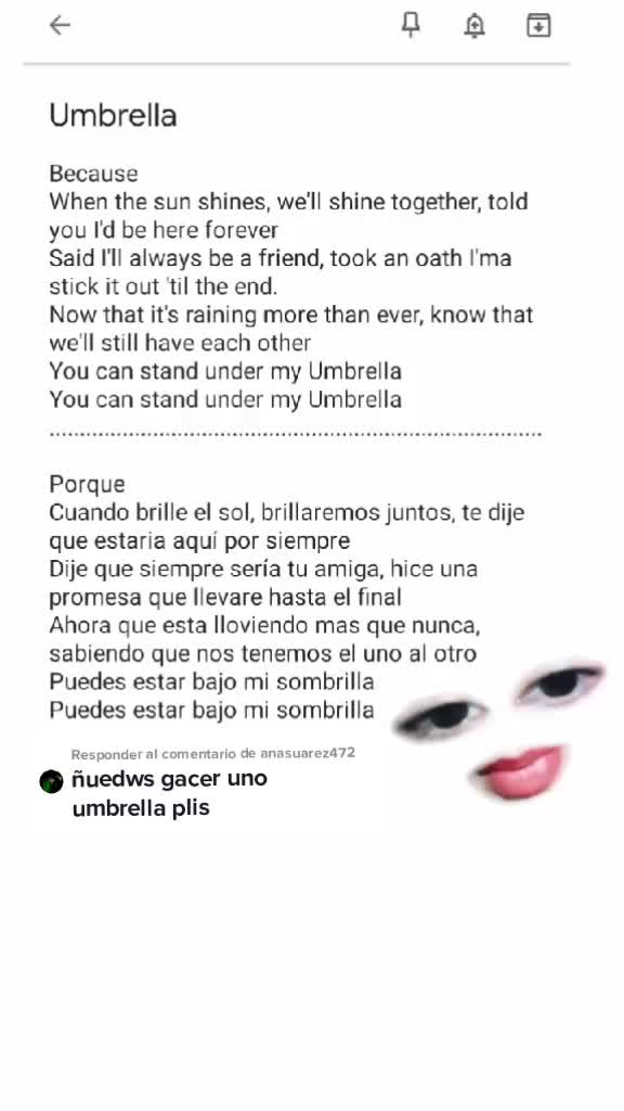@letras de canciones