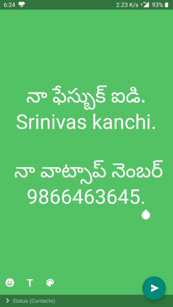 @Srinivas Kanchi