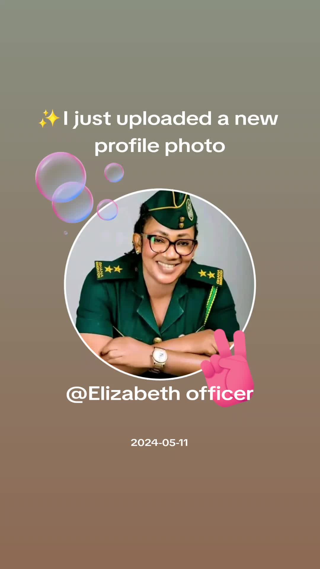 @Elizabeth officer
