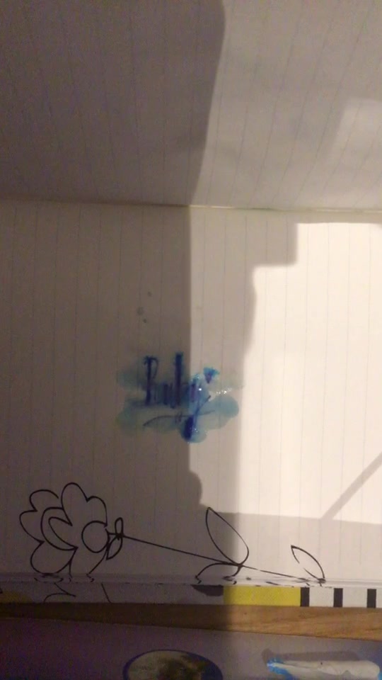 @💙 Water writing ✍️