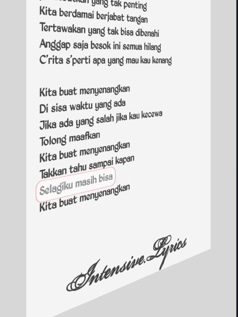 @Intensive.Lyrics
