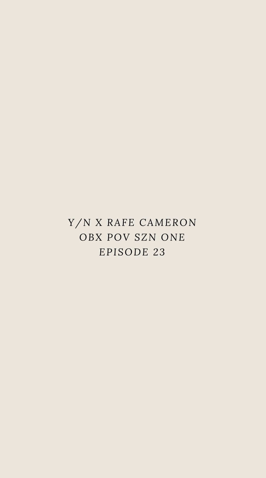 @me with my pov