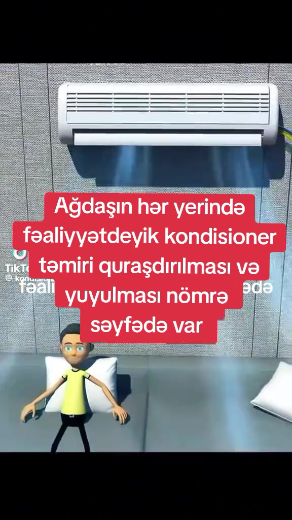 @Ağdaş kondisoner ustası yuma