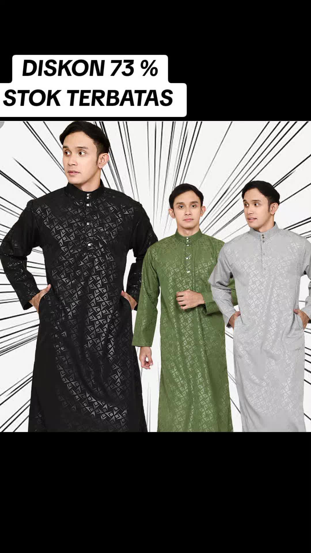 @JUBAH PRIA MUSLIM MURAH