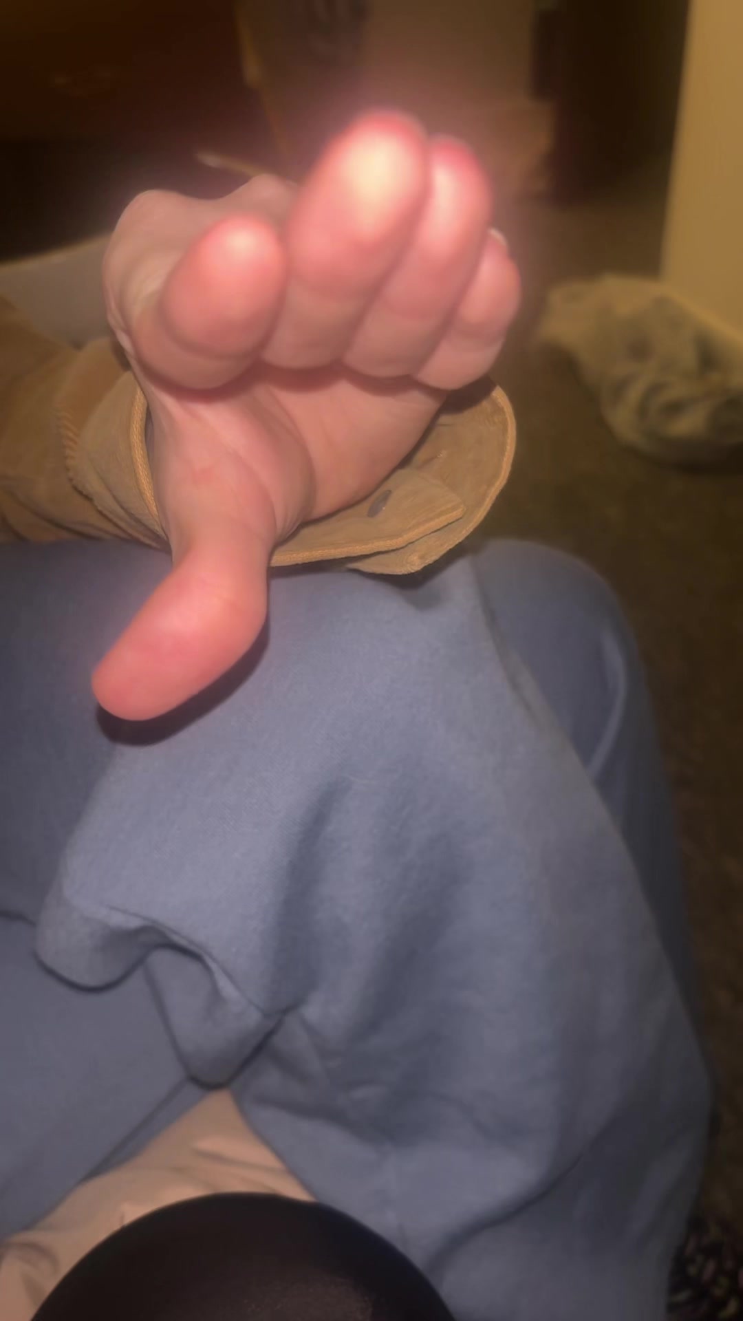 @Calm your tits down pls
