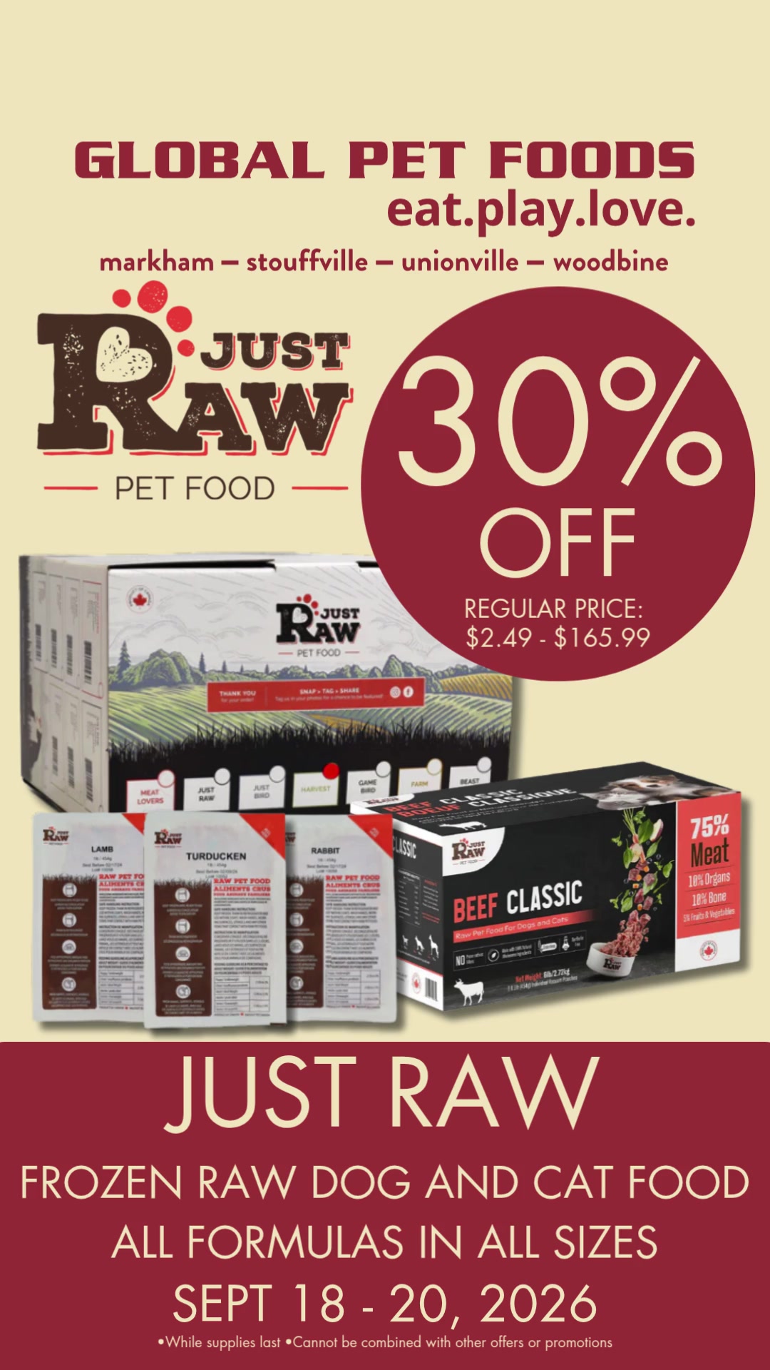 @Global Pet Foods York Region