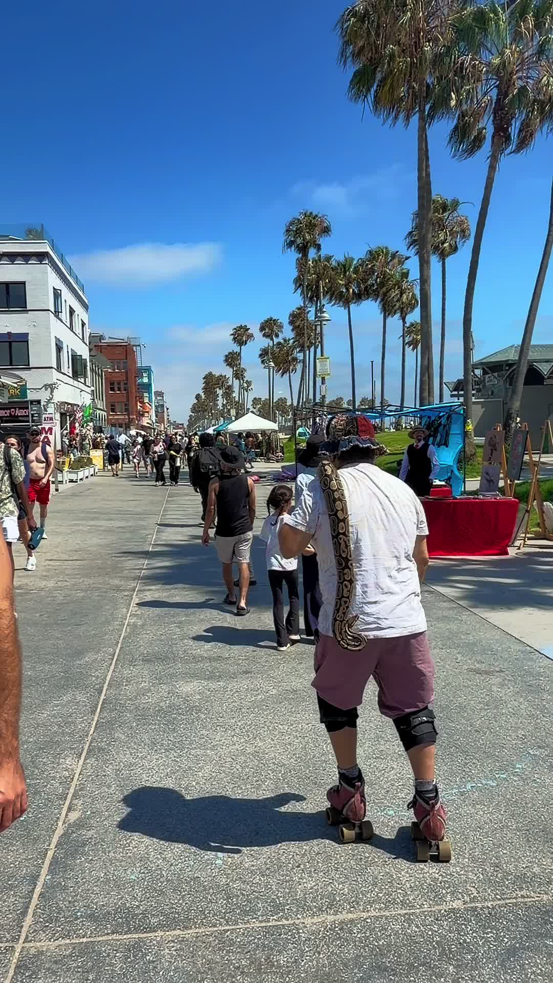 @Venice Beach Boardwalk