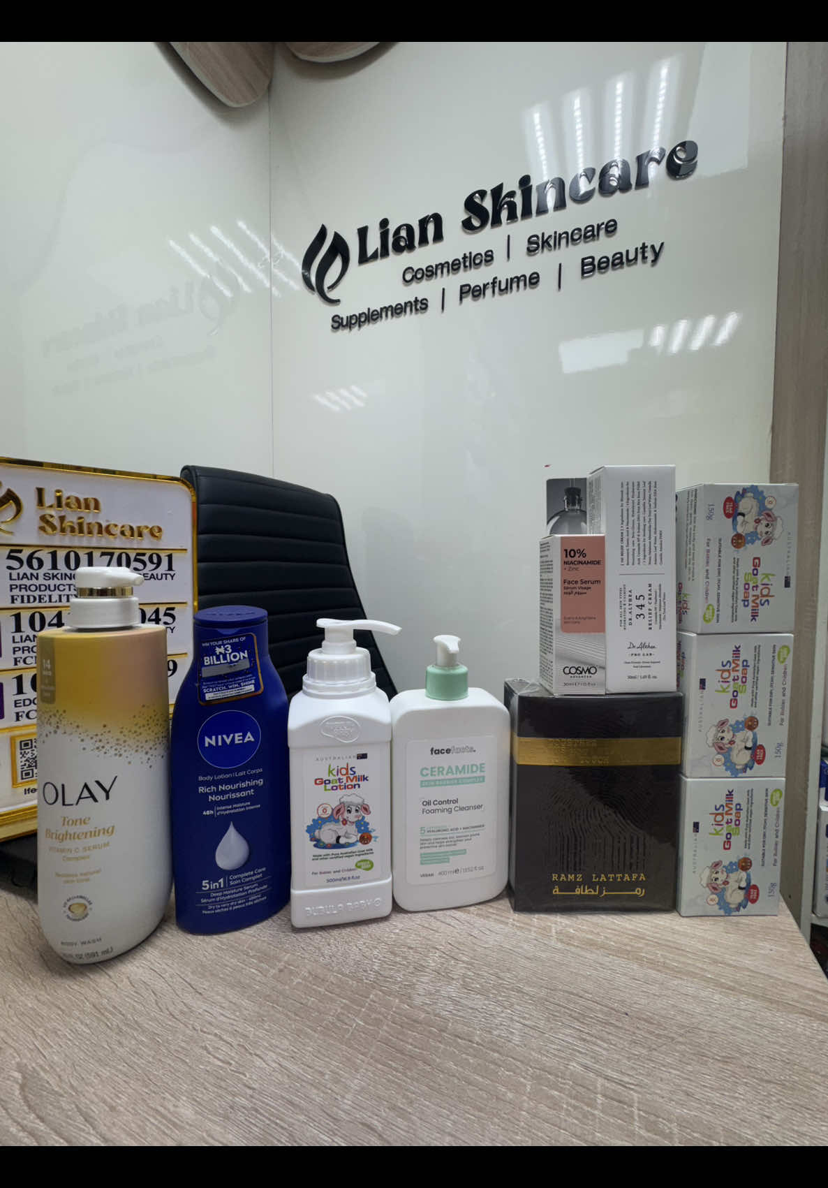 @SKINCARE VENDOR IN TRADE FAIR