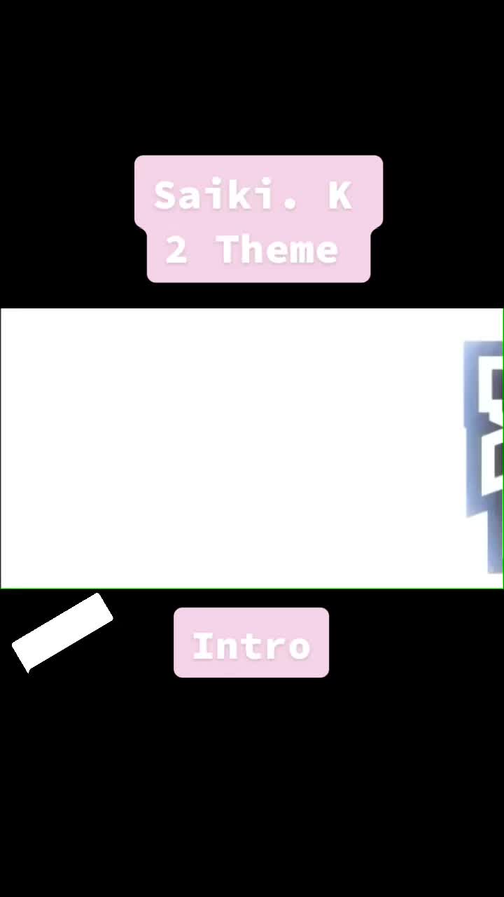@Anime Intro or opening