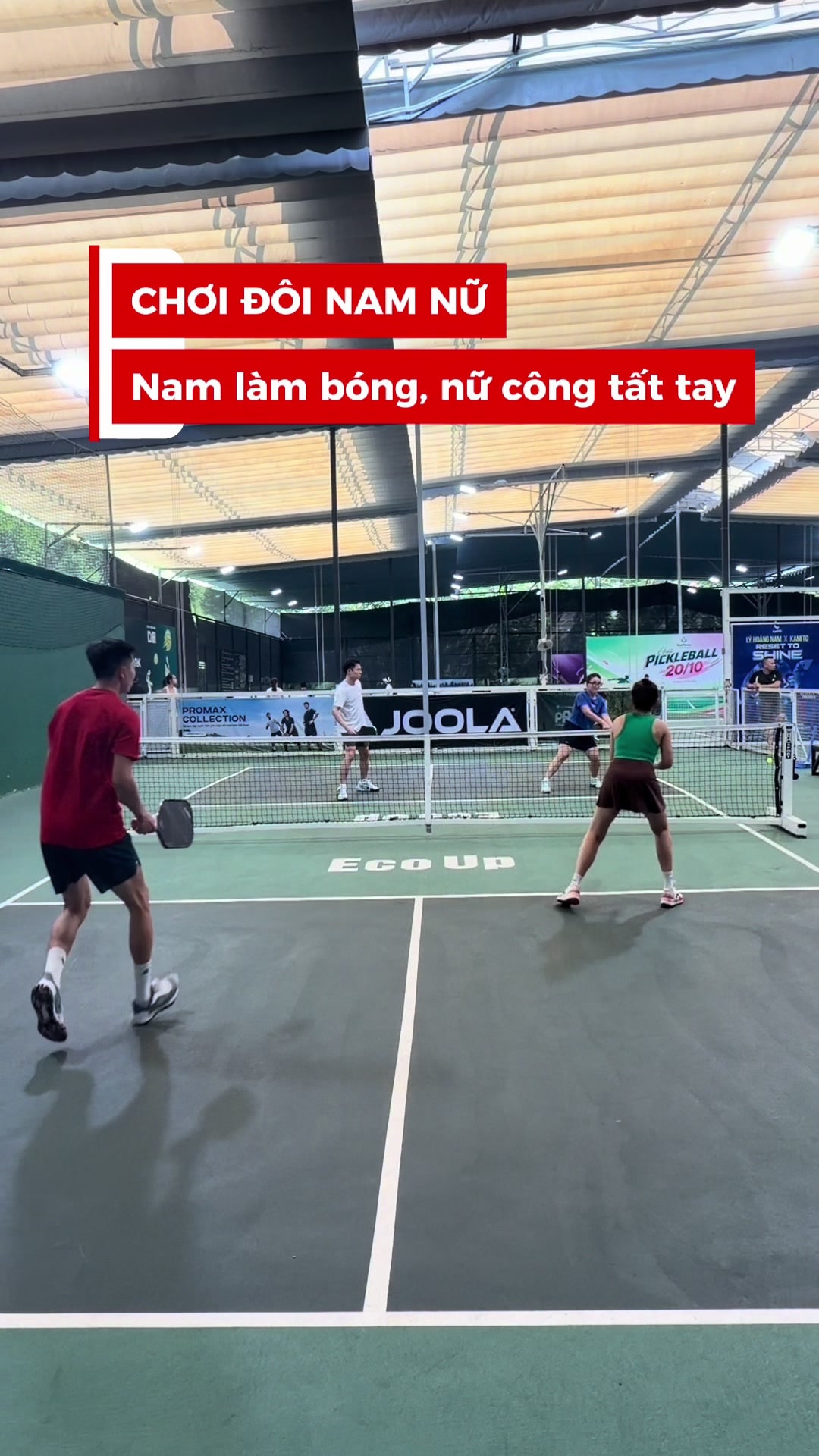 @Vợ chồng U50 mê pickleball