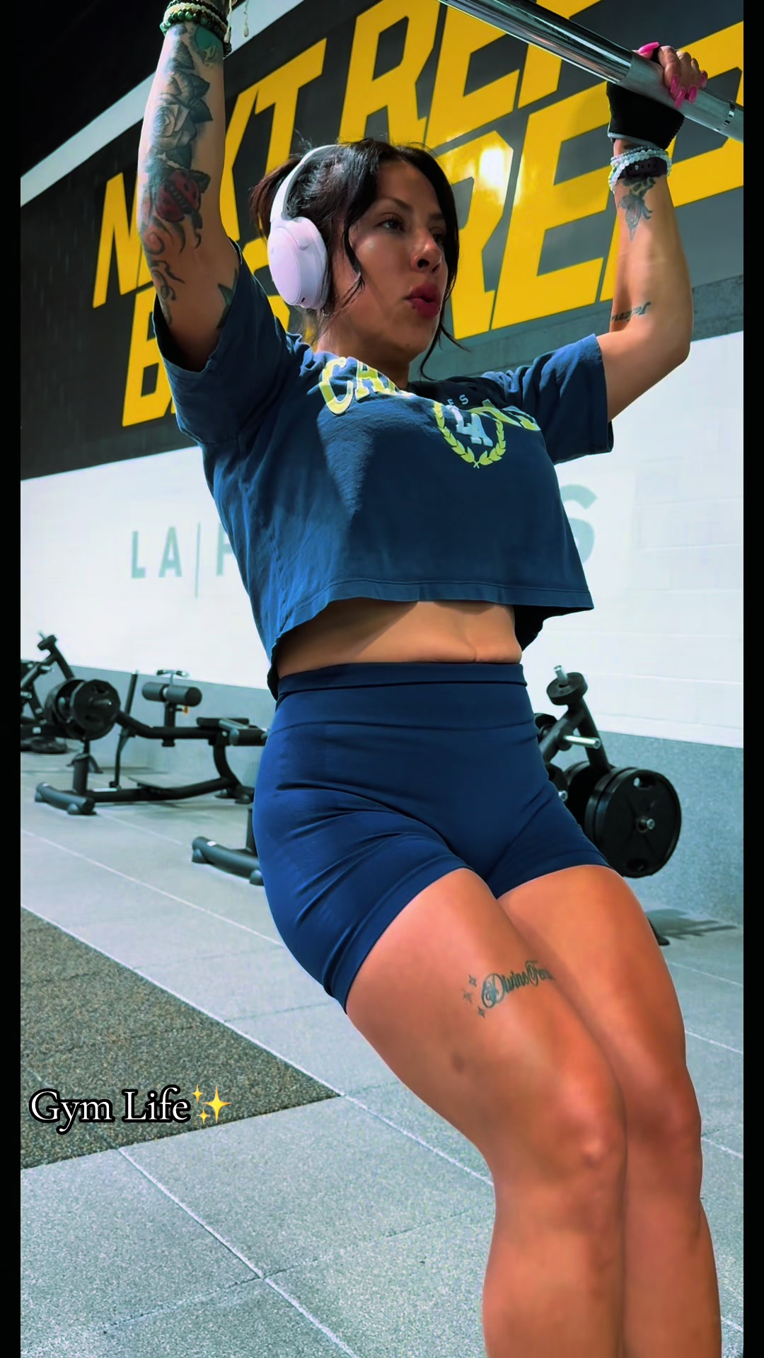 @Stina be at the Gym