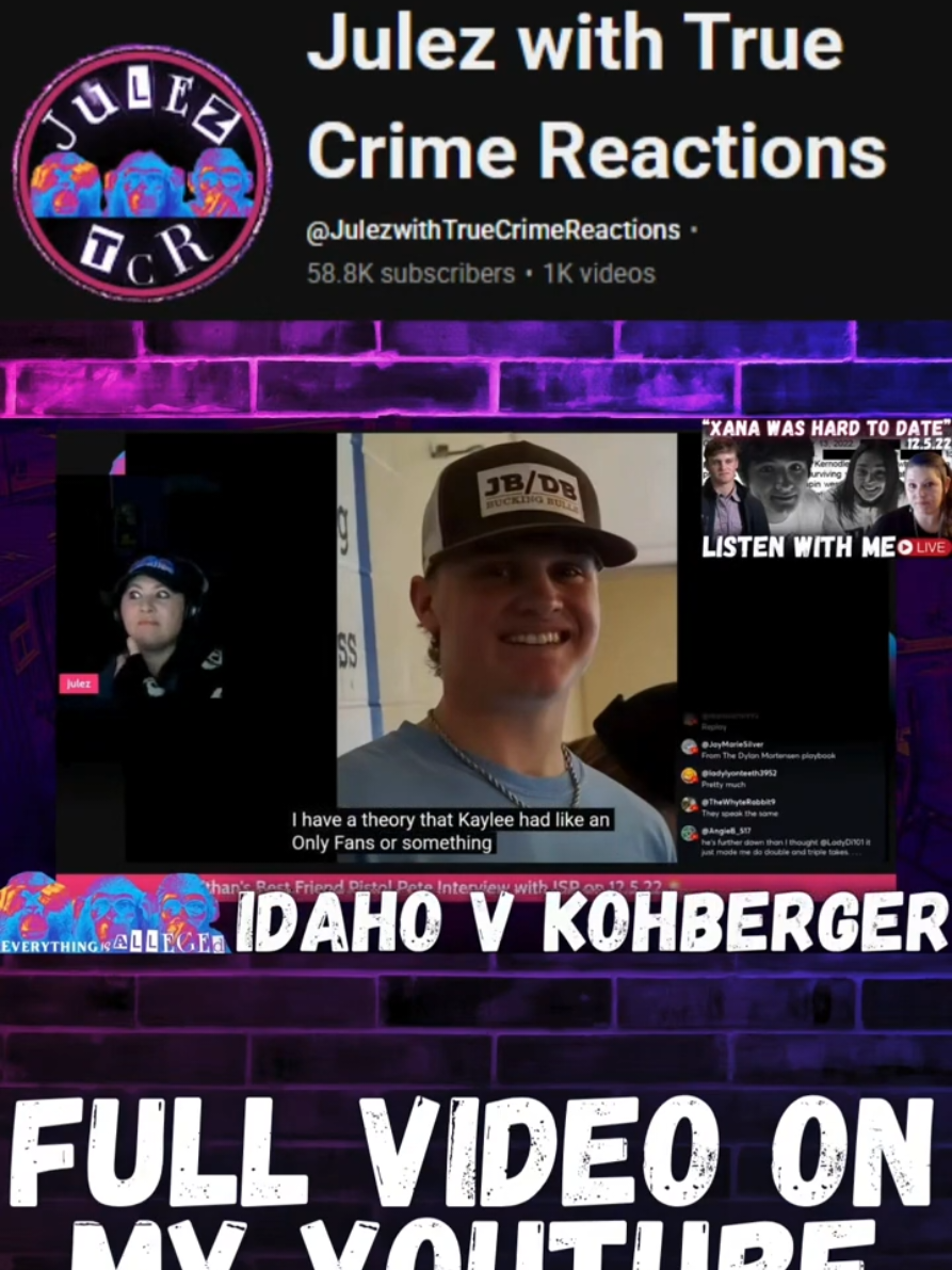 @Julez True Crime Reactions
