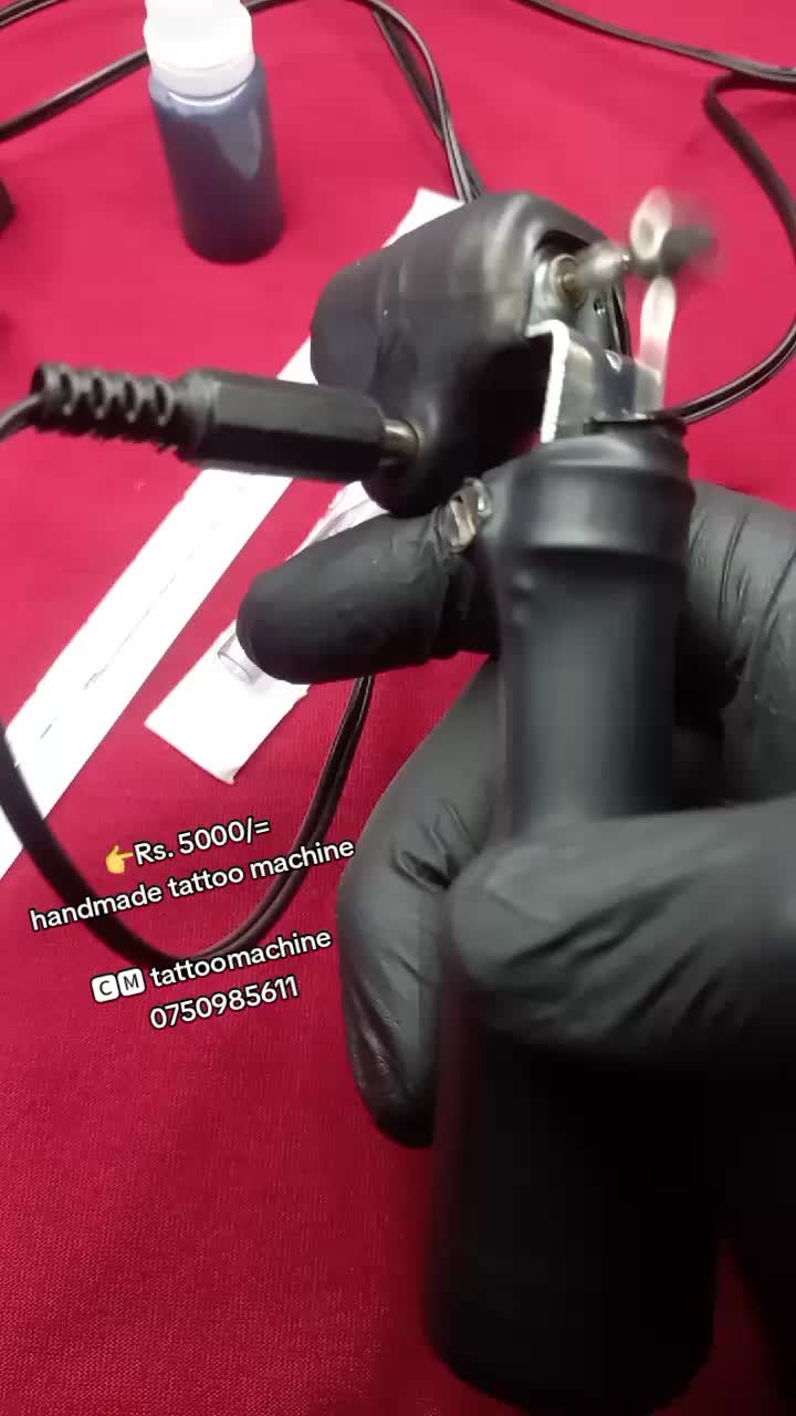 @handmade tattoo machine