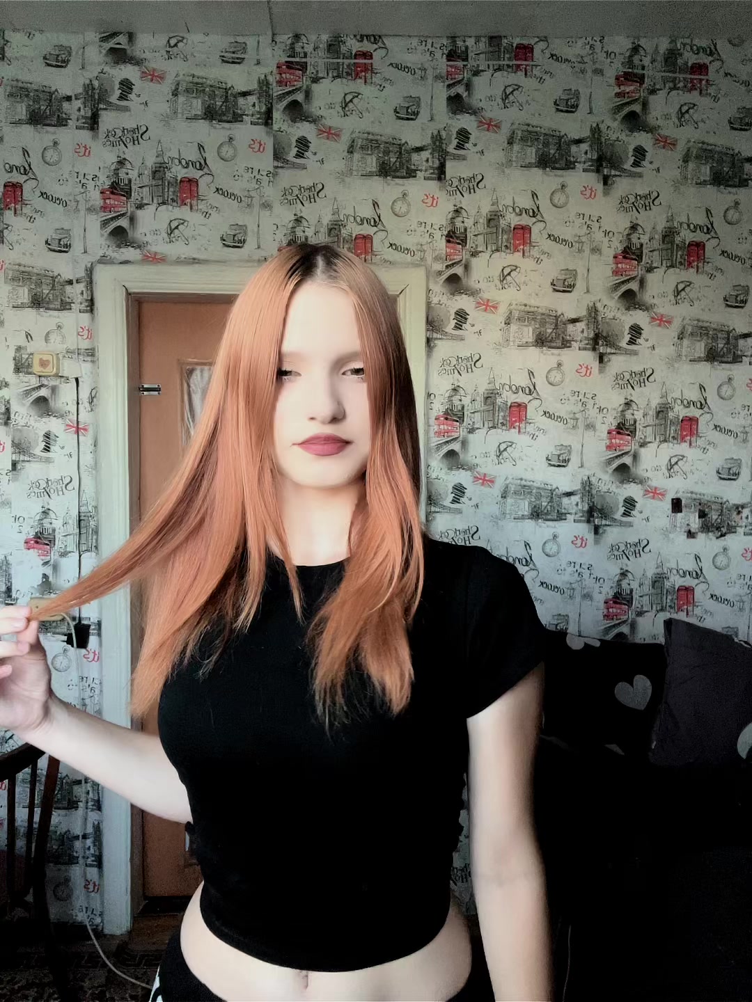 @глупая