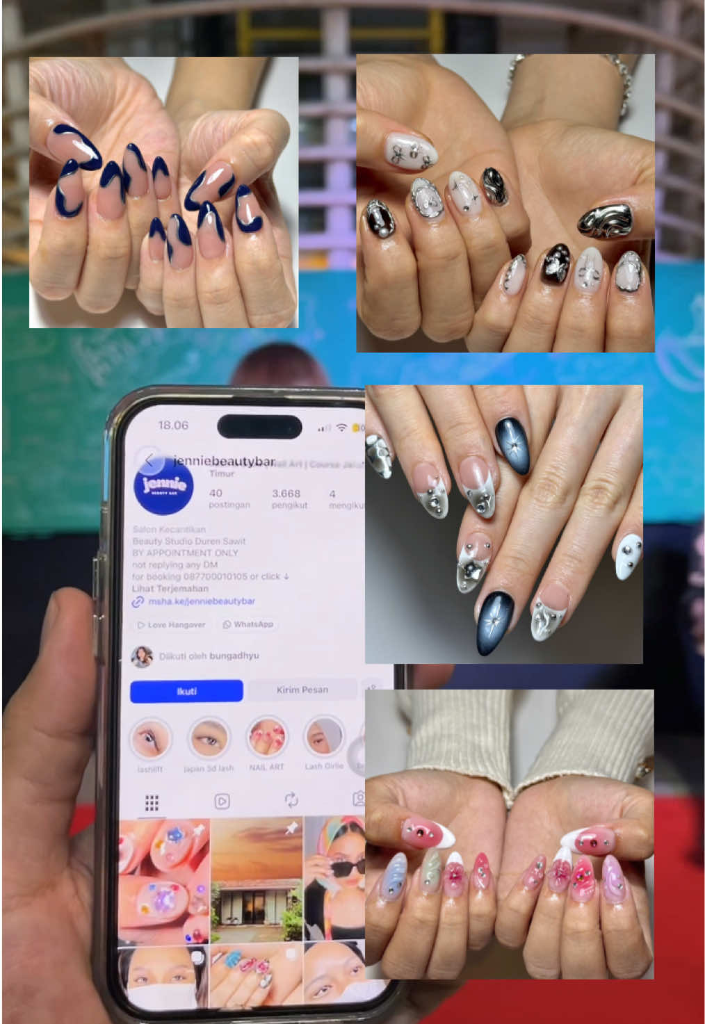 @JENNIE Lash Nail Jakarta Timur