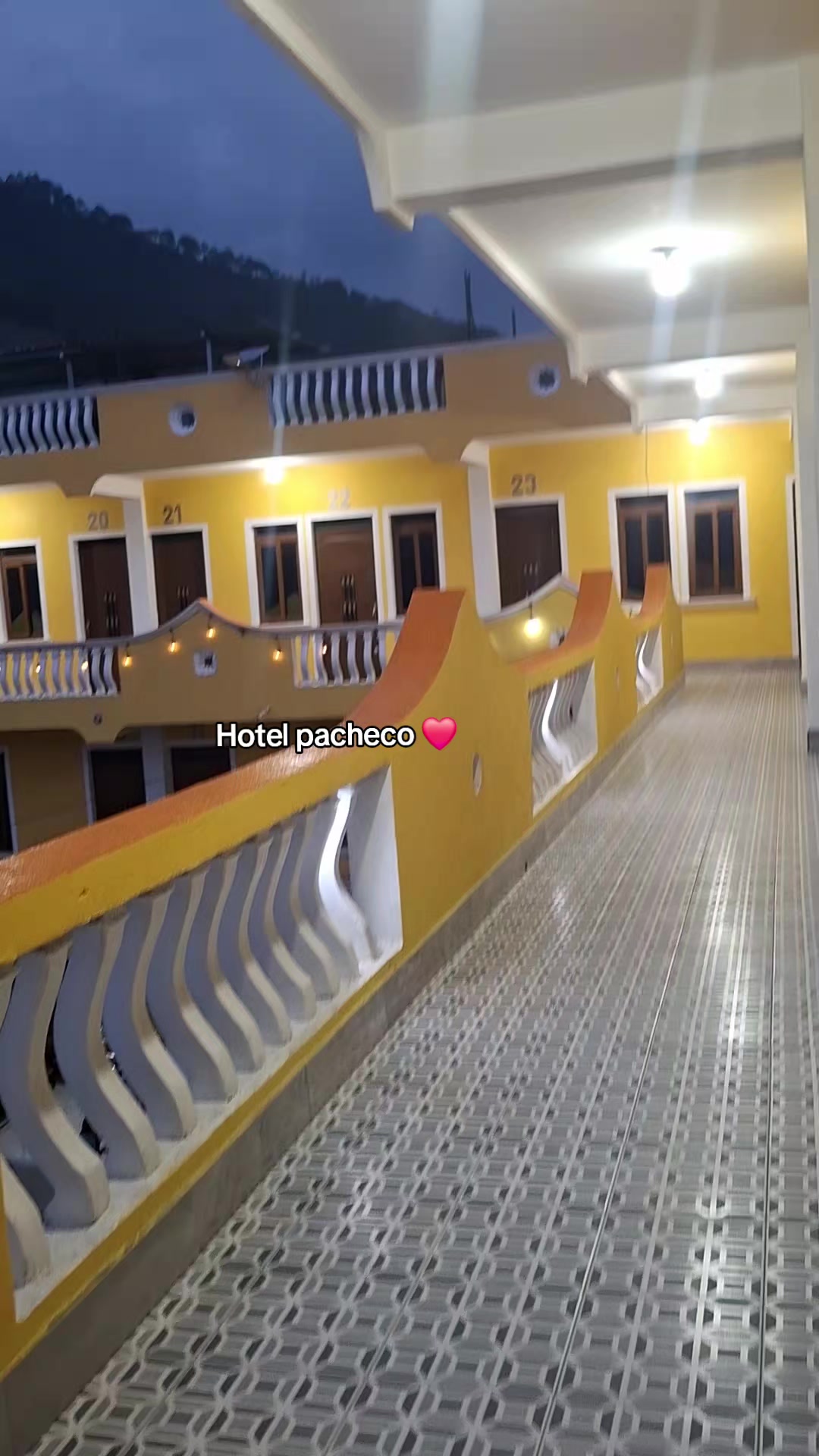 @Hotel pacheco