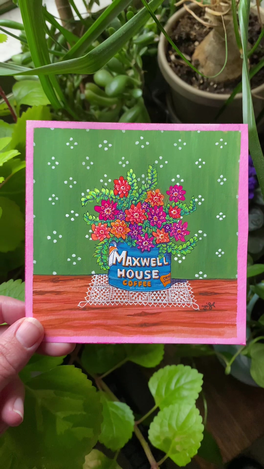 @Jillian Renee: Tiny Paintings