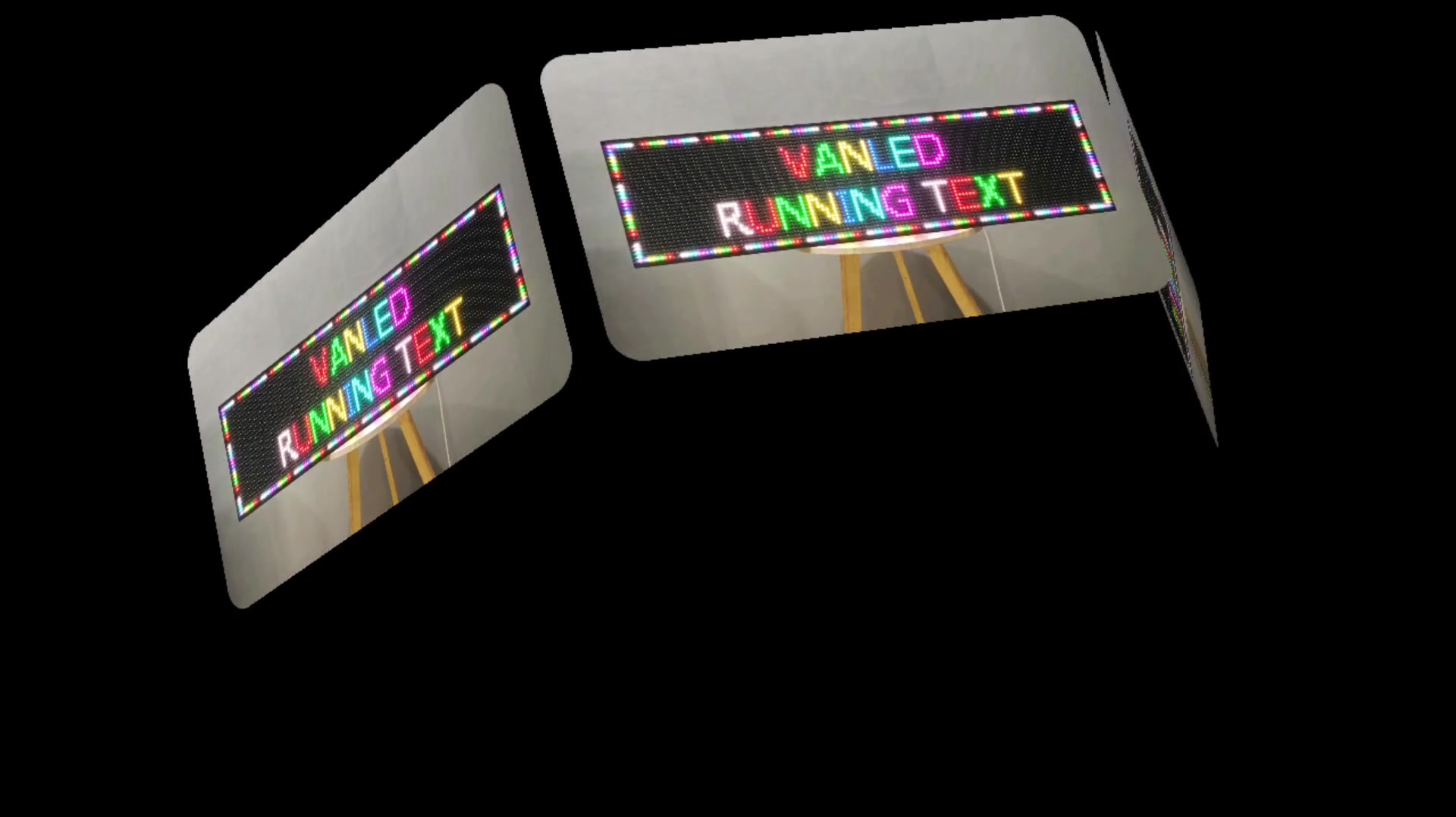 @vanled running text