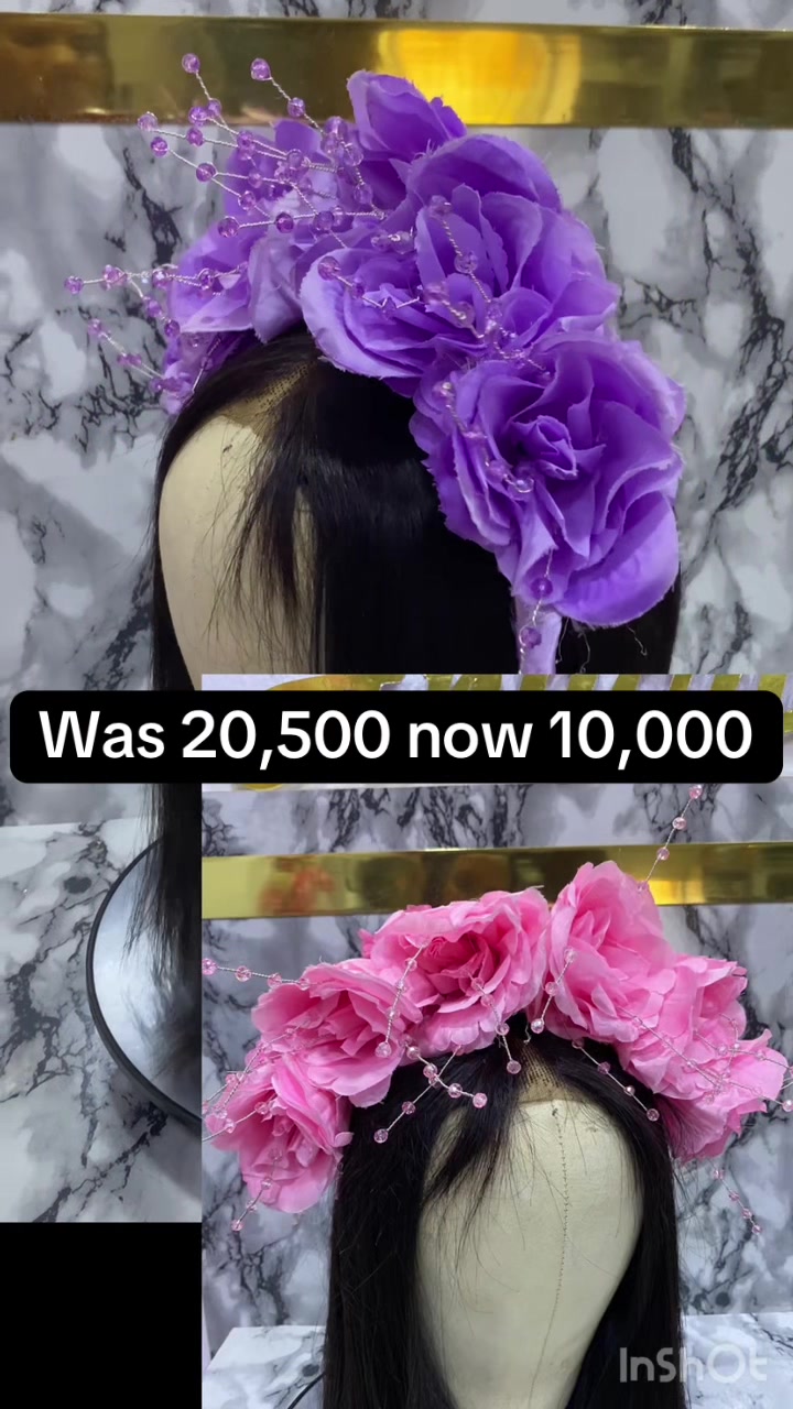 @Handmade headpieces in lagos