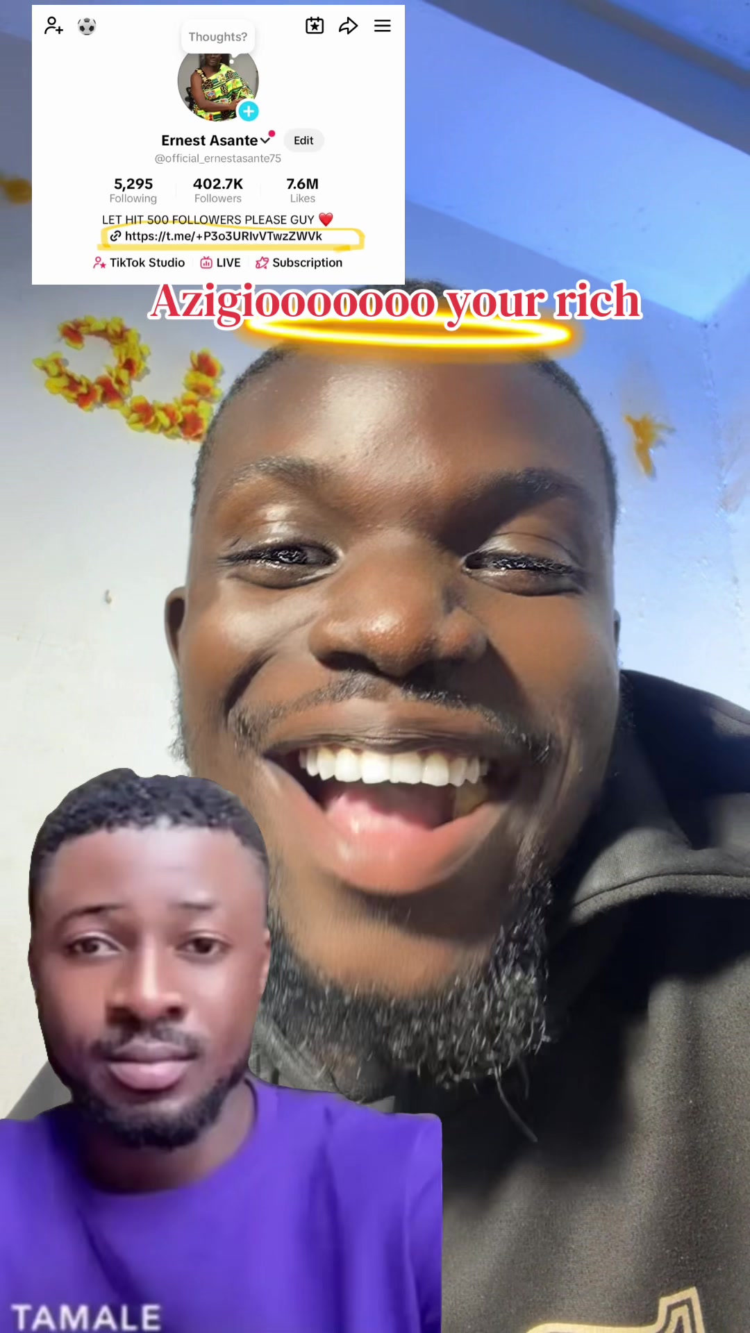 @Ernest Asante