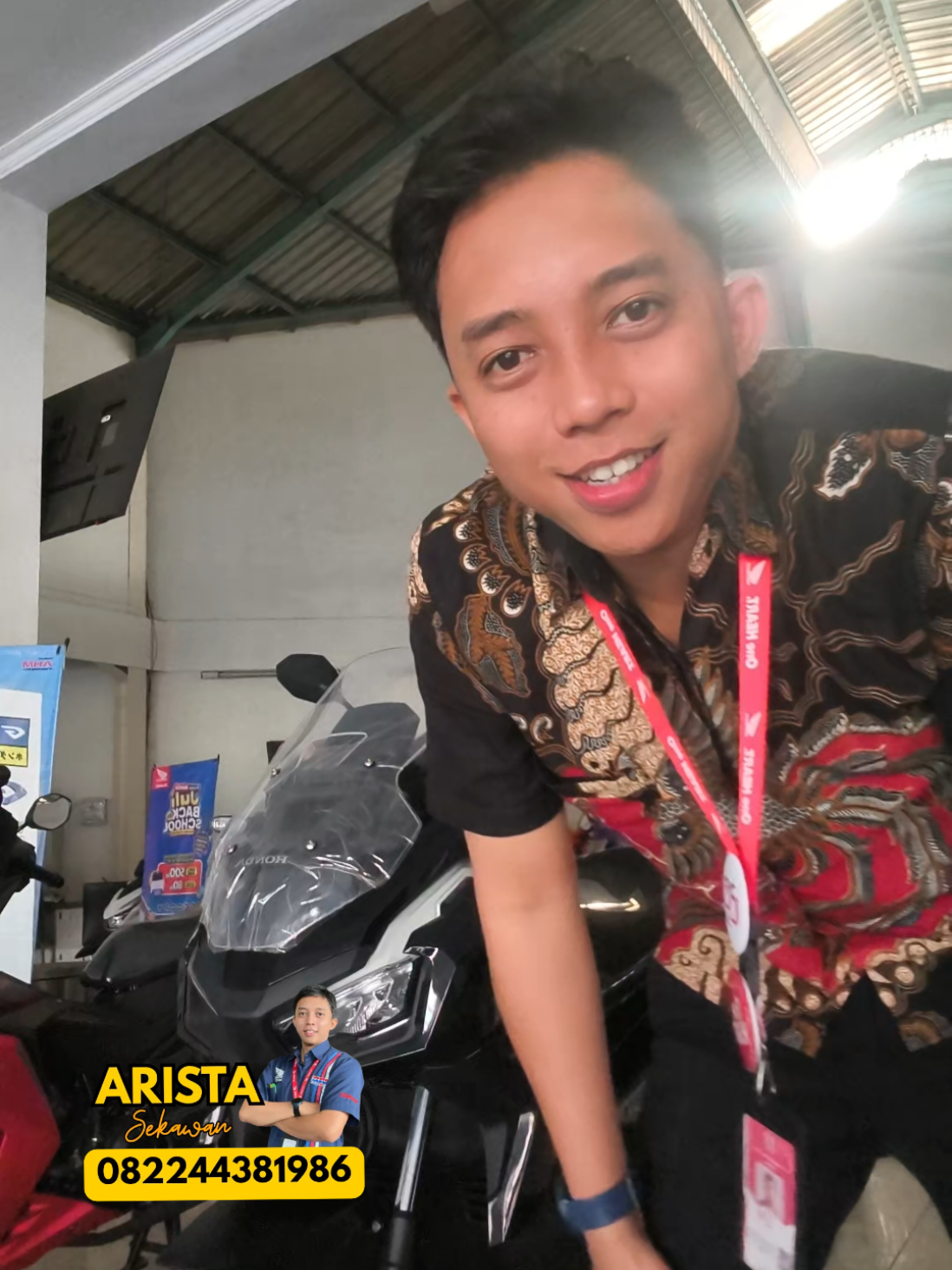 @Arista Honda Sekawan motor