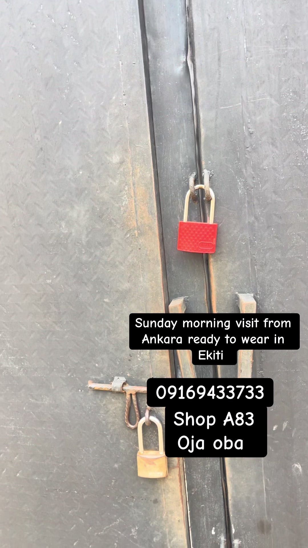 @ANKARA RTW FACTORY IN EKITI