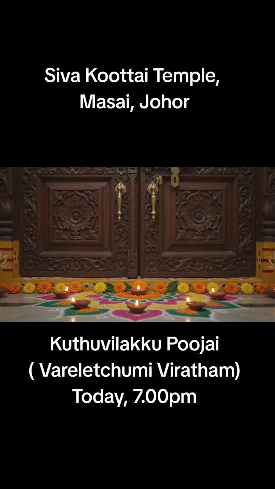 @Siva Koottai Temple, Plentong