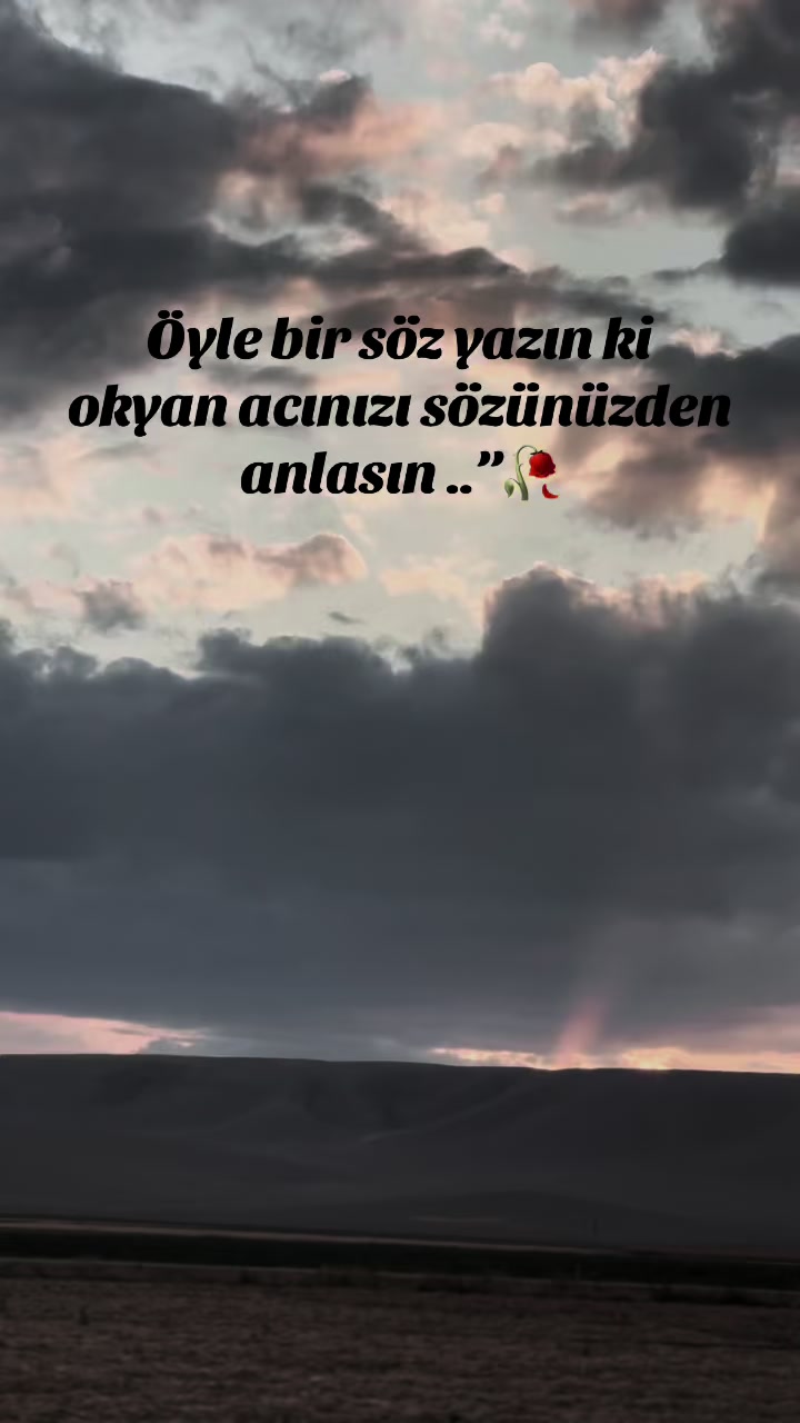 @Stori sayfam 🥀