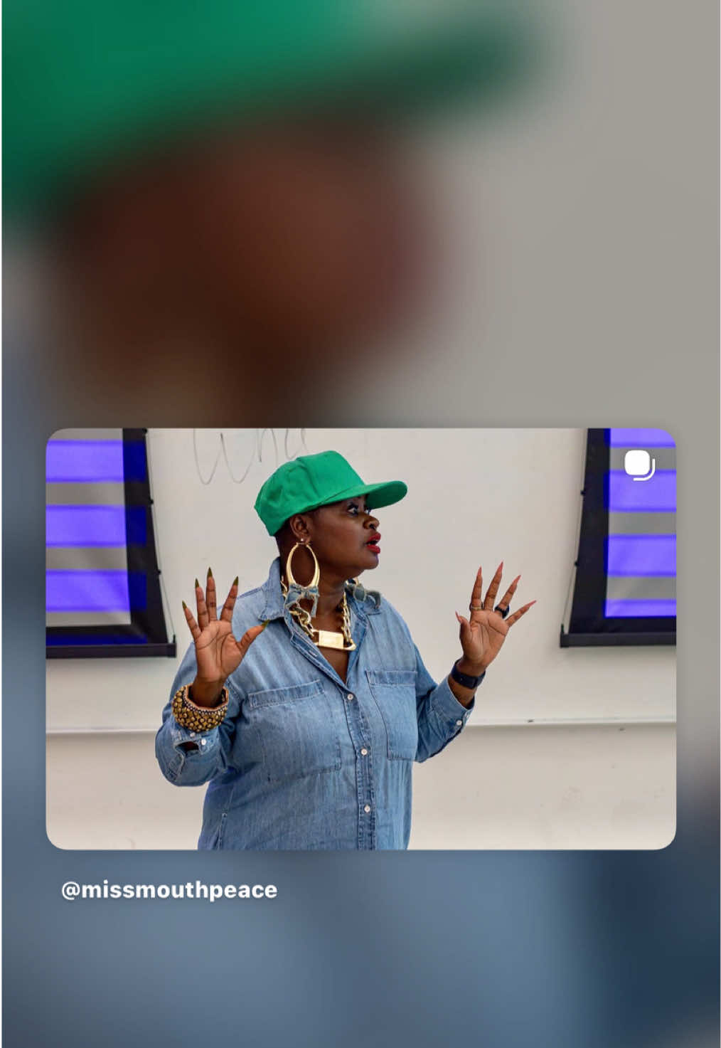 @Coach M⭕️ ( Miss MouthPeace)