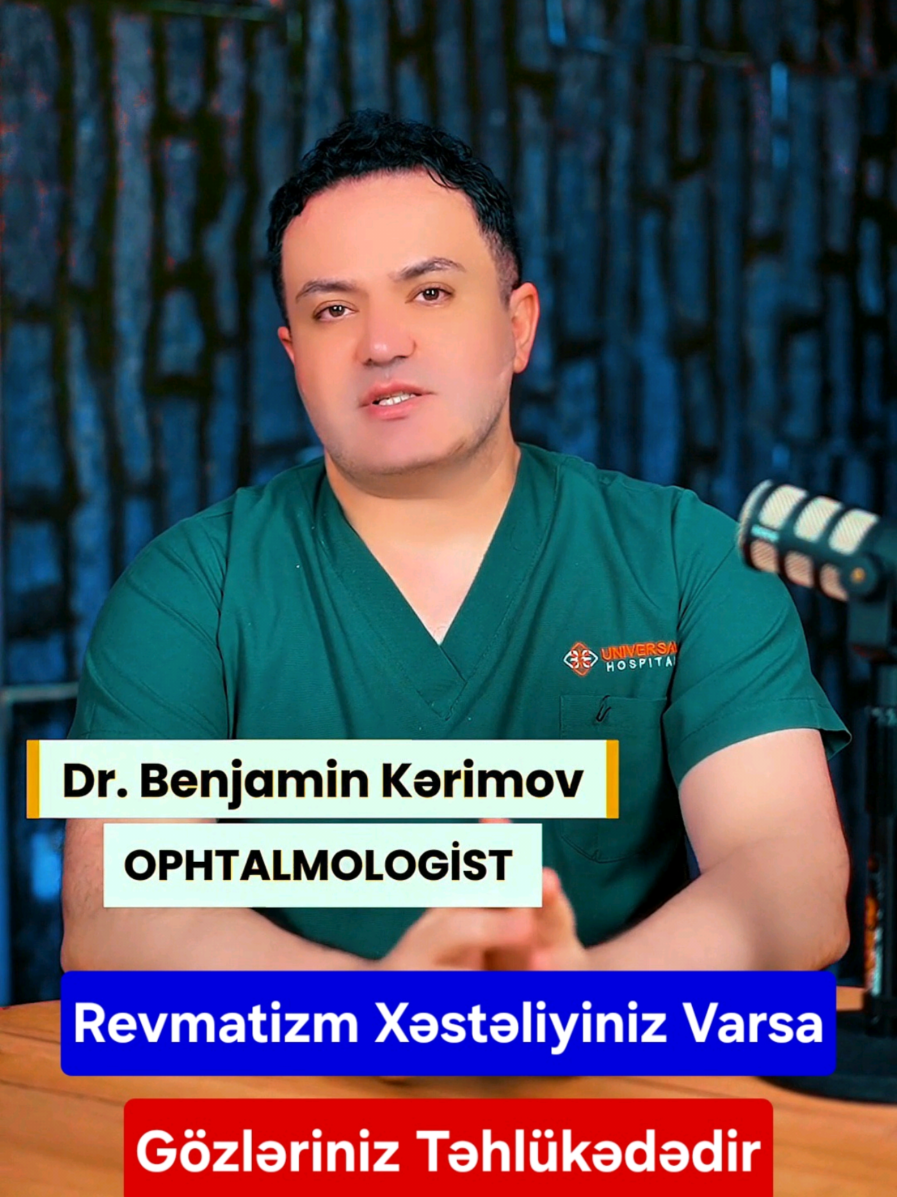 @Dr Benjamin Karimov