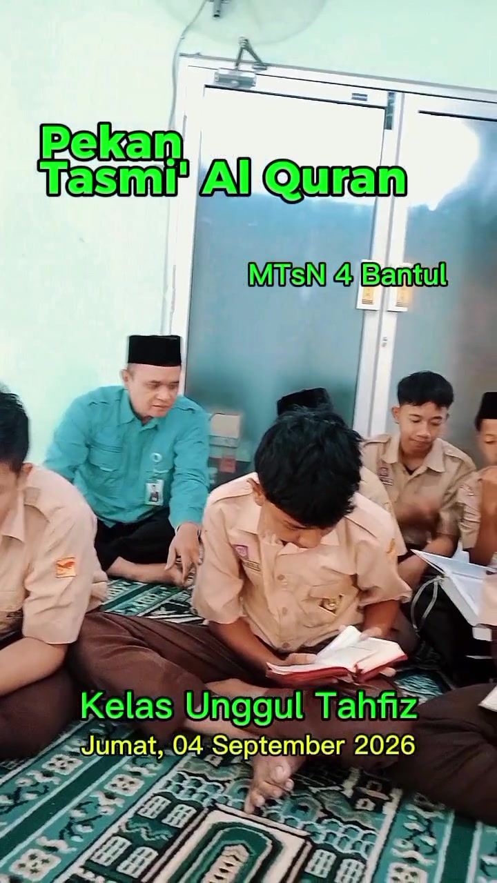 @MTs Negeri 4 Bantul