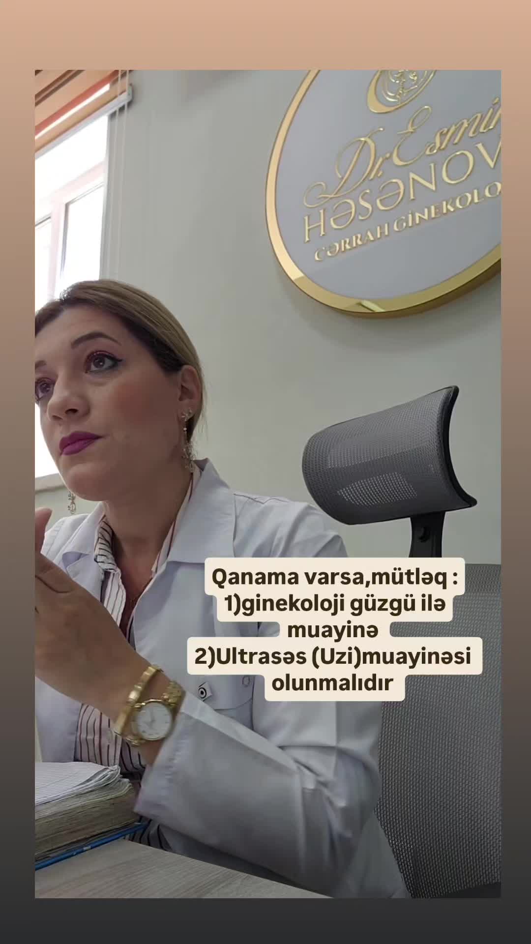 @Ginekoloq Esmira Hasanova