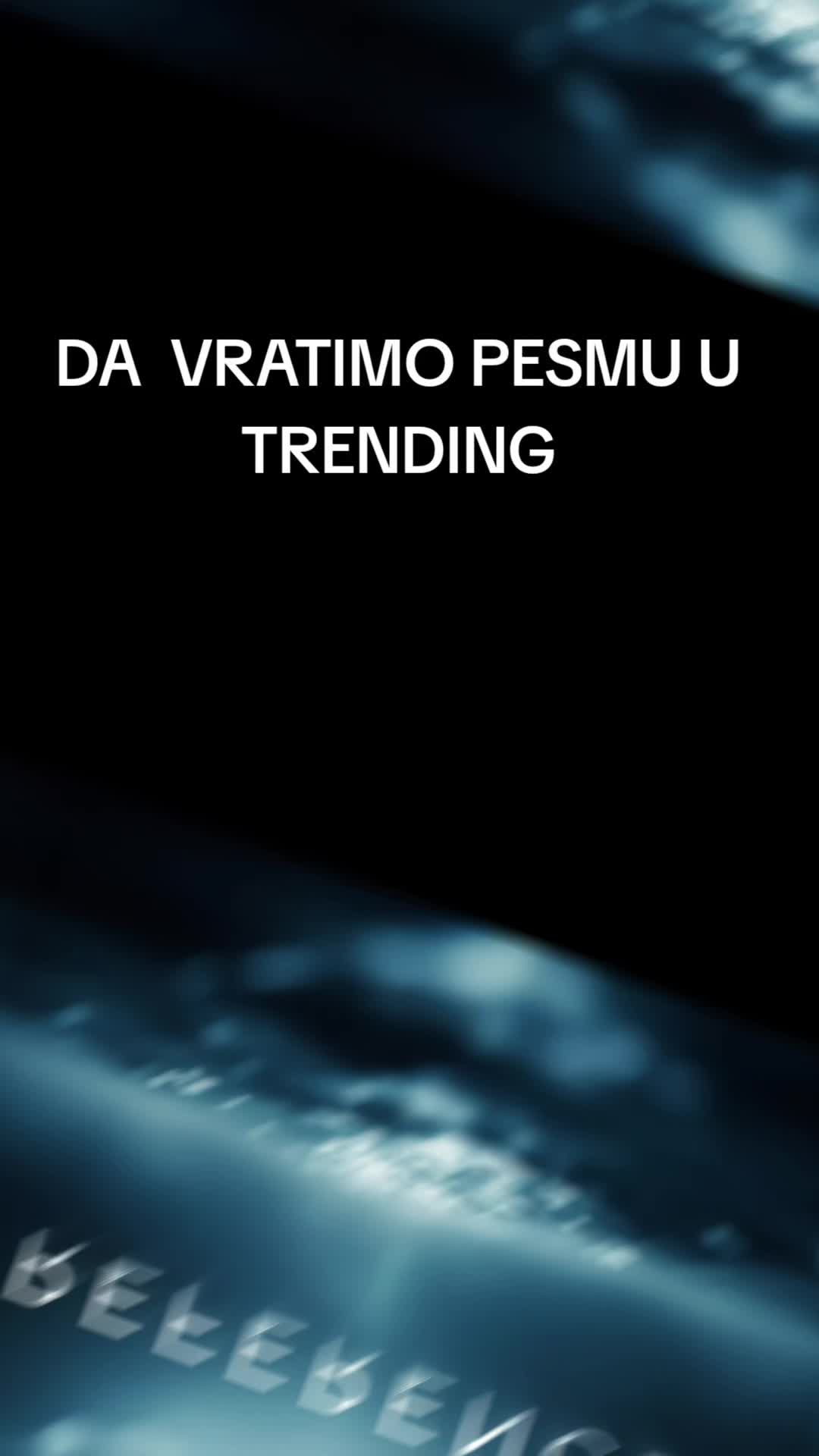 @DA VRATIMO PESMU U TRENDING