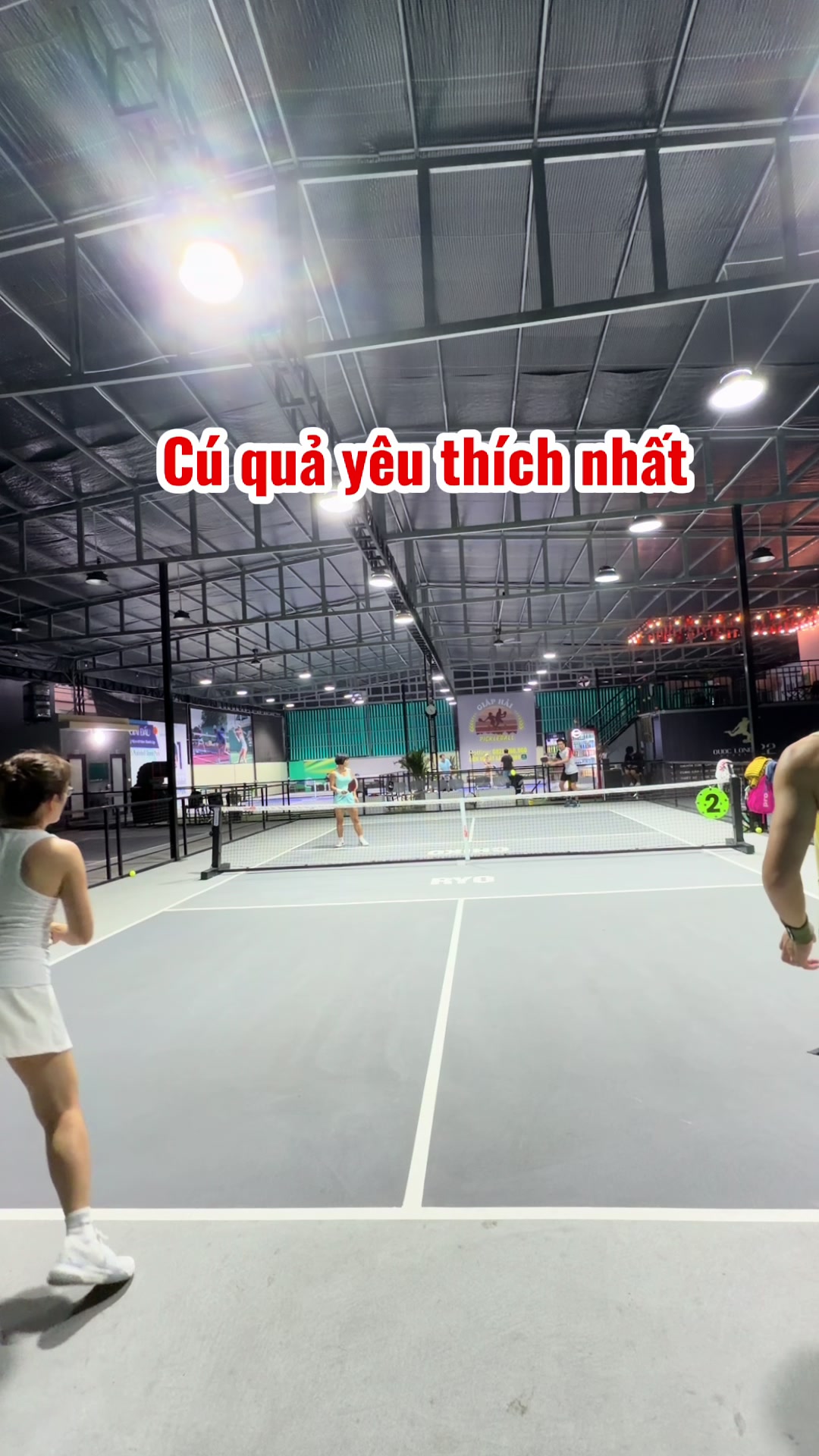 @Vợ chồng U50 m&ecirc; pickleball