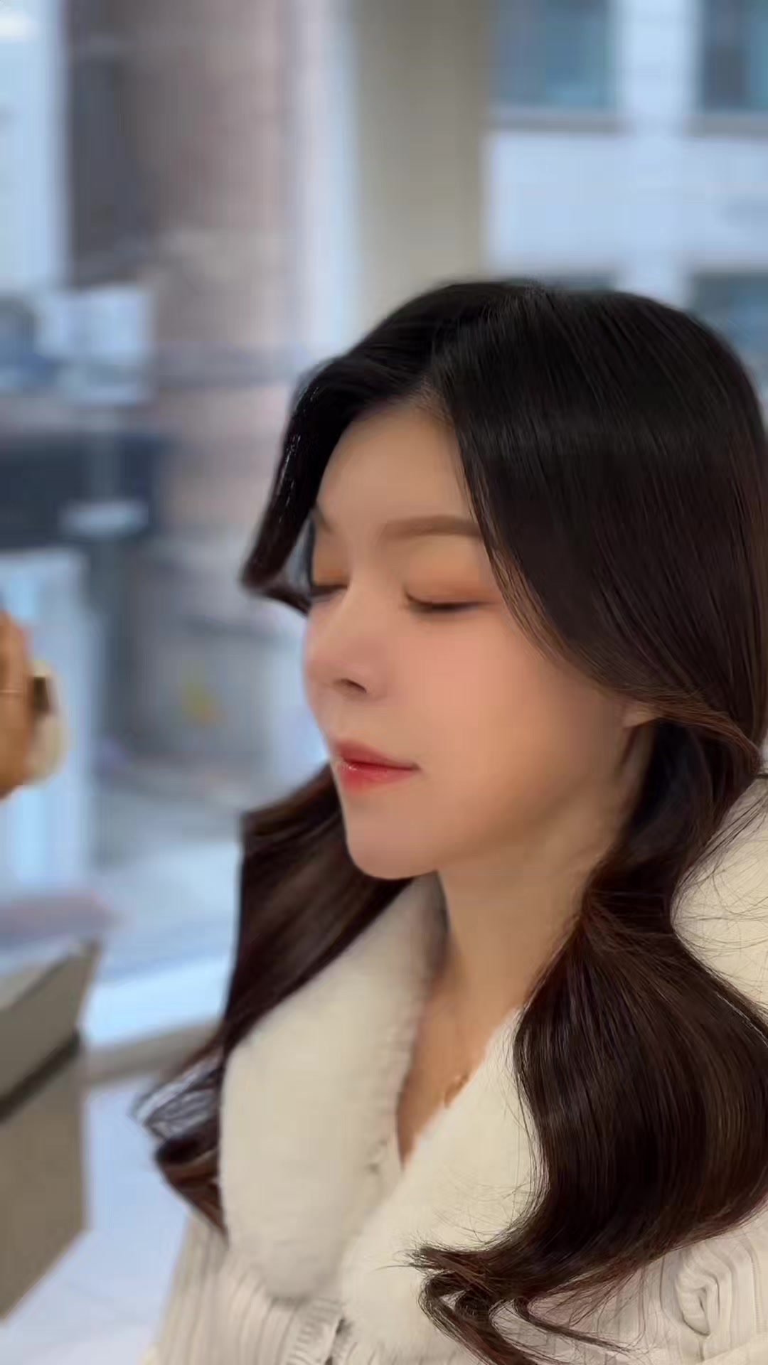 @하양복숭아