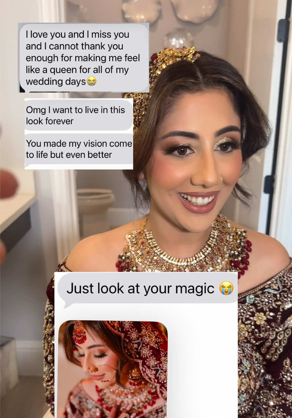 @sarahaasif | DALLAS Bridal MUA