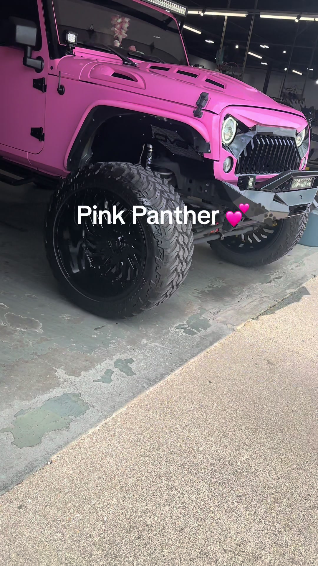 @Pink Panther Jeep 🩷🐾