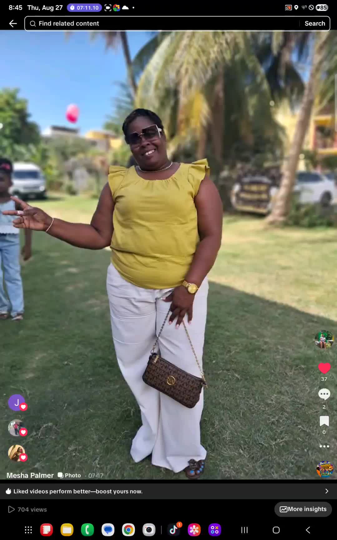 @Mesha Palmer