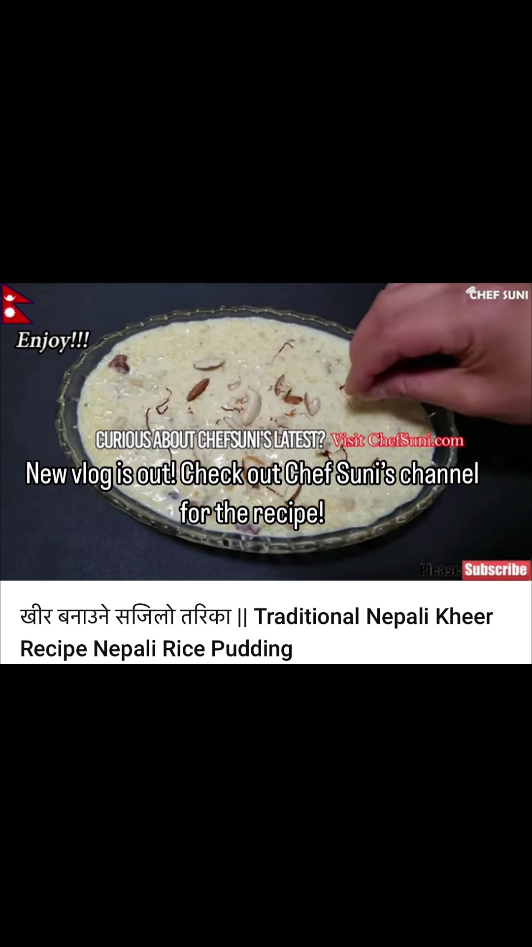 @Chef Suni