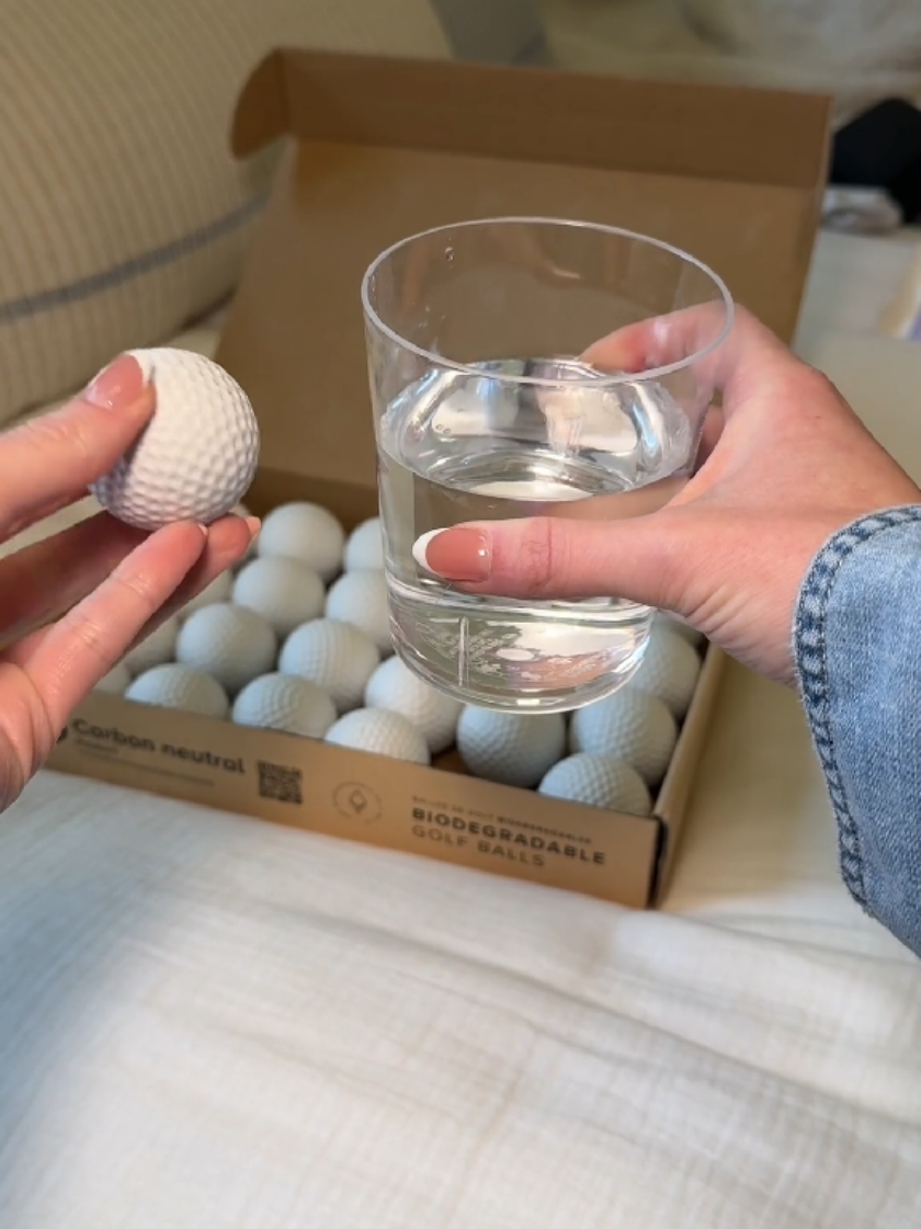 @Biodegradable Golf Balls