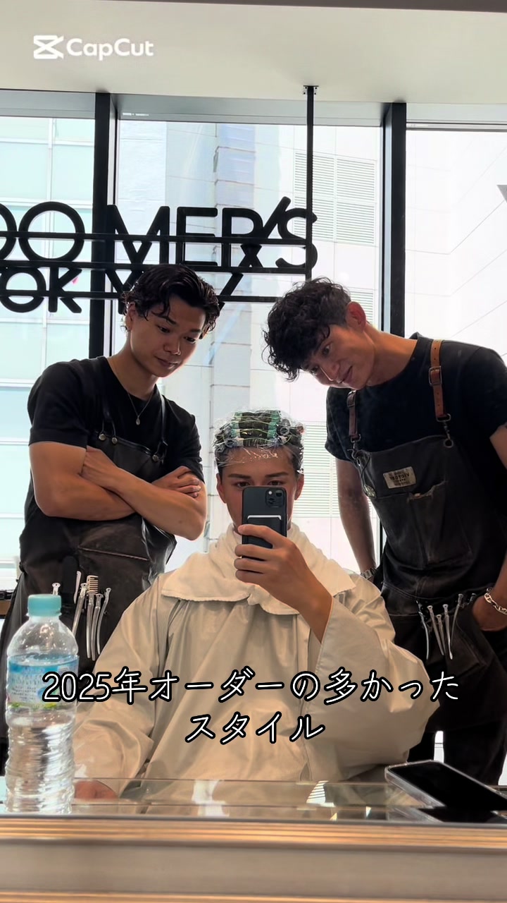 @Ryu/スペインカール/ショートハーパー/筋肉美容師