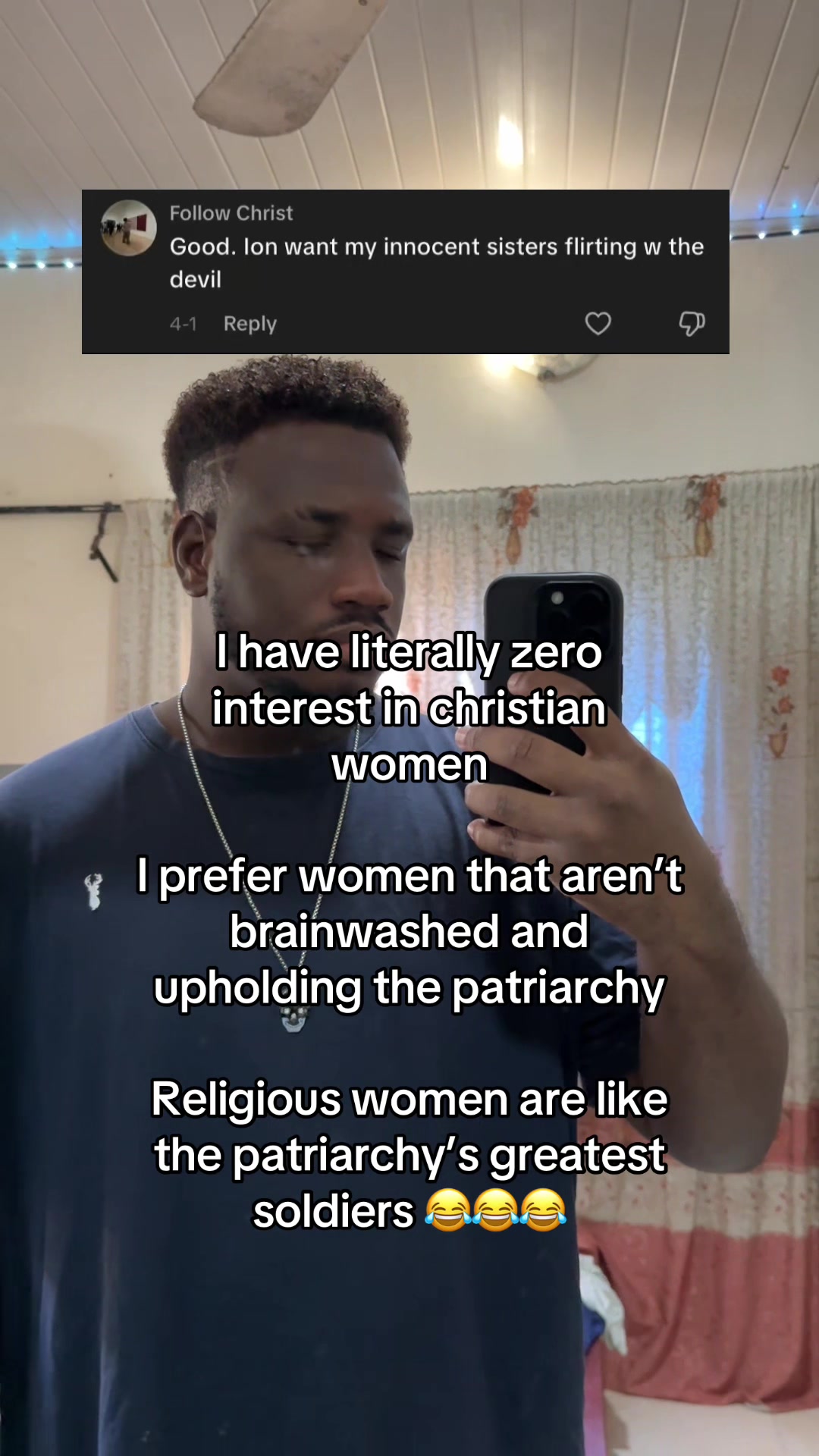 @Atheist Morningstar