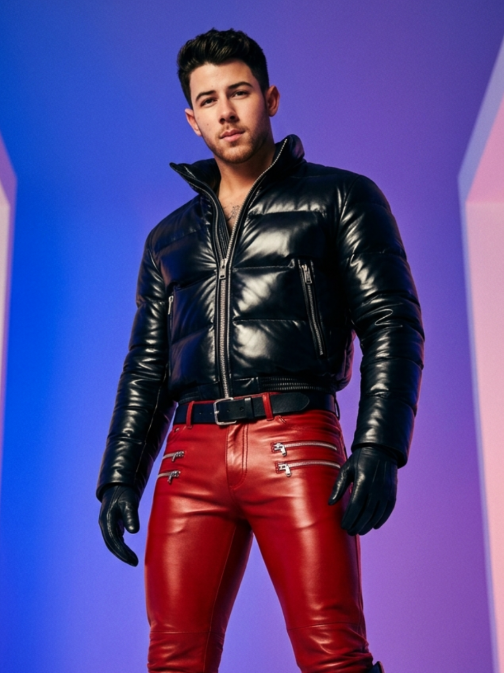 @Leather Men Aesthetic