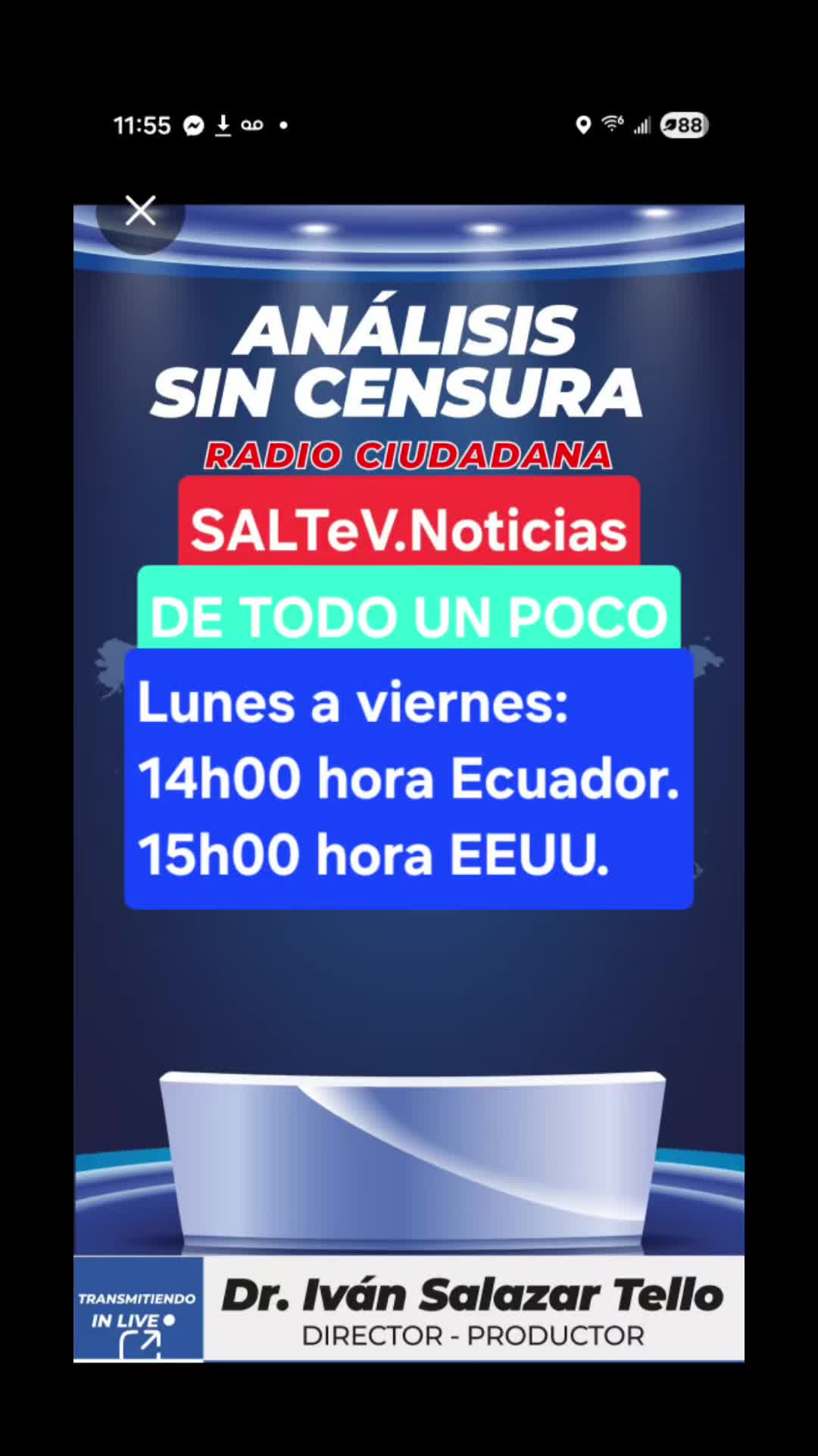 @Dr. Ivan Salazar Tello.