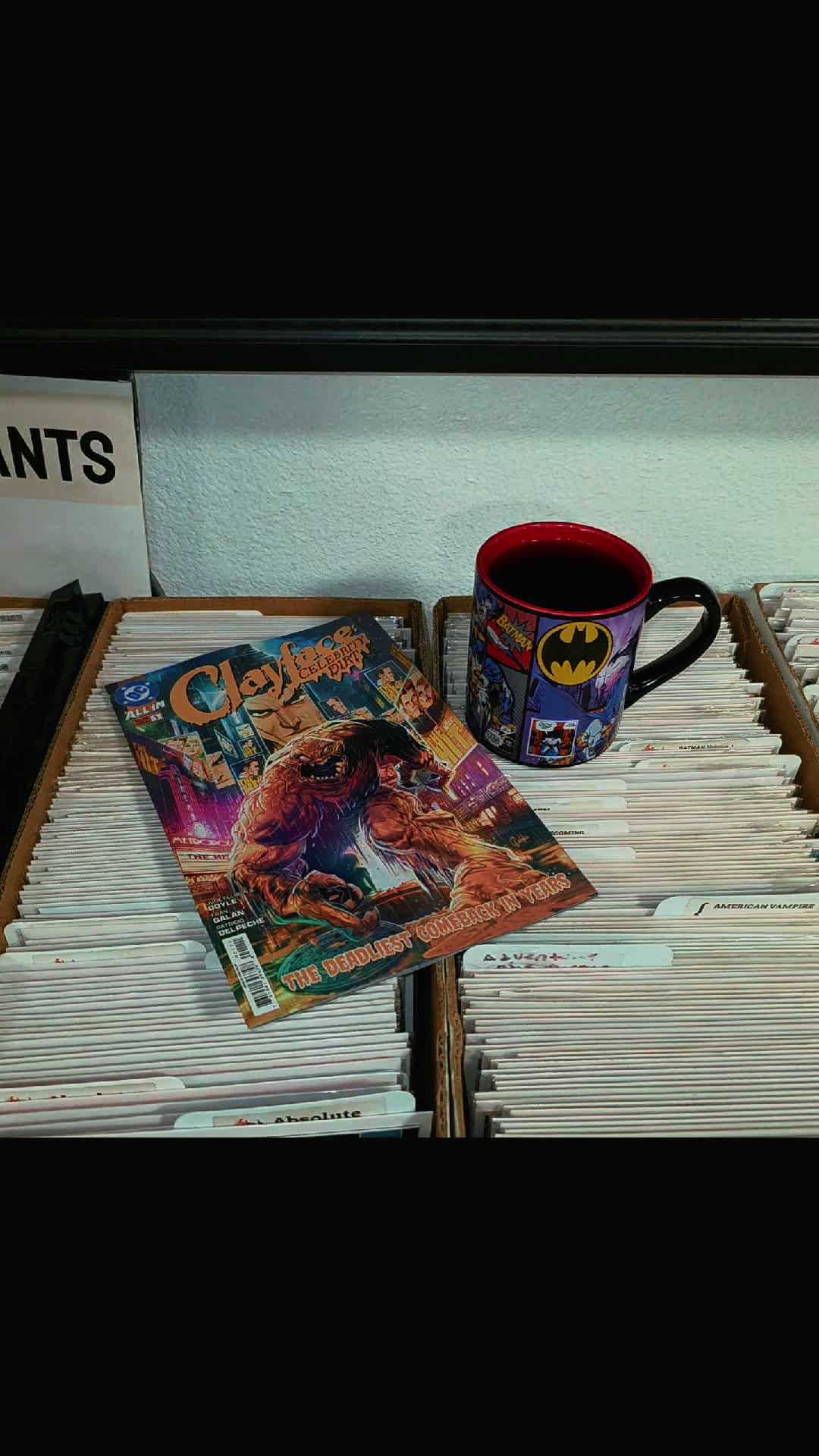 @coffee and a comic