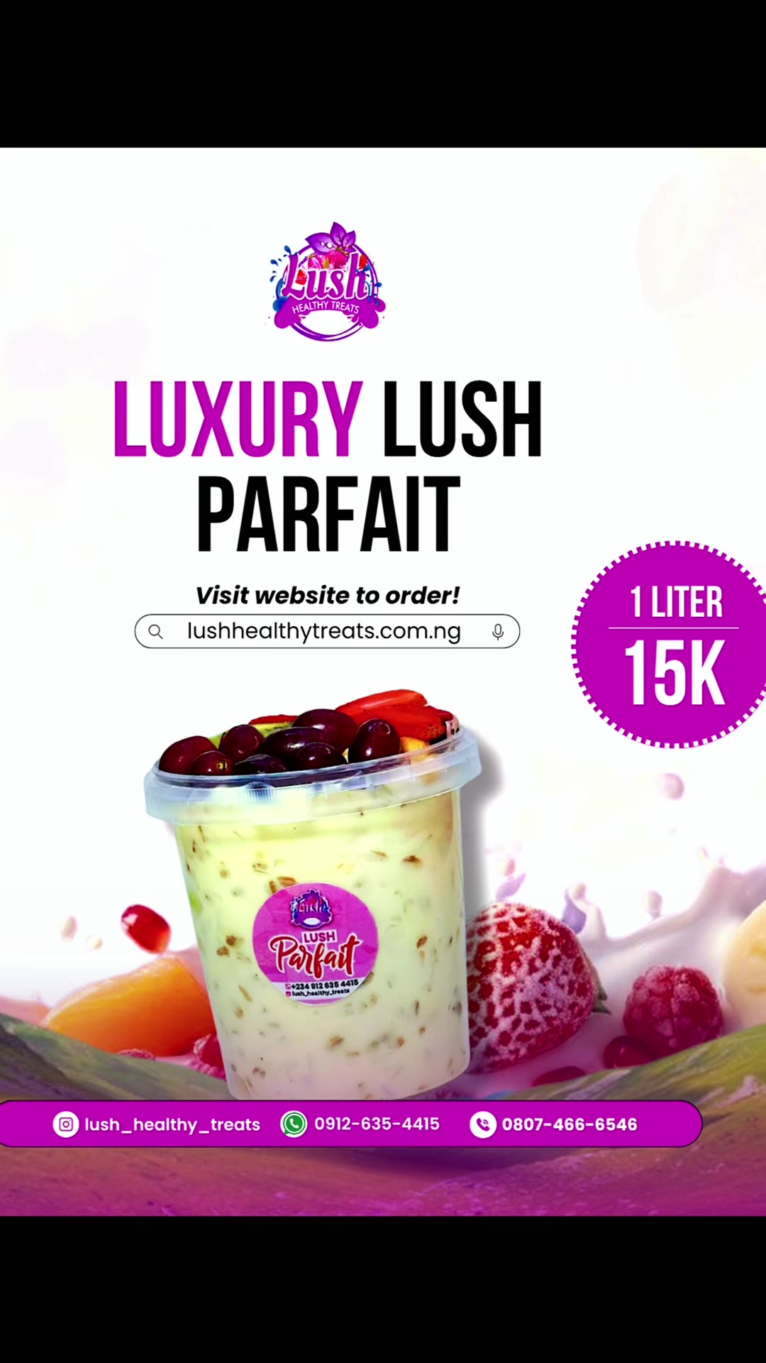 @PARFAIT/YOGHURT/IBADAN