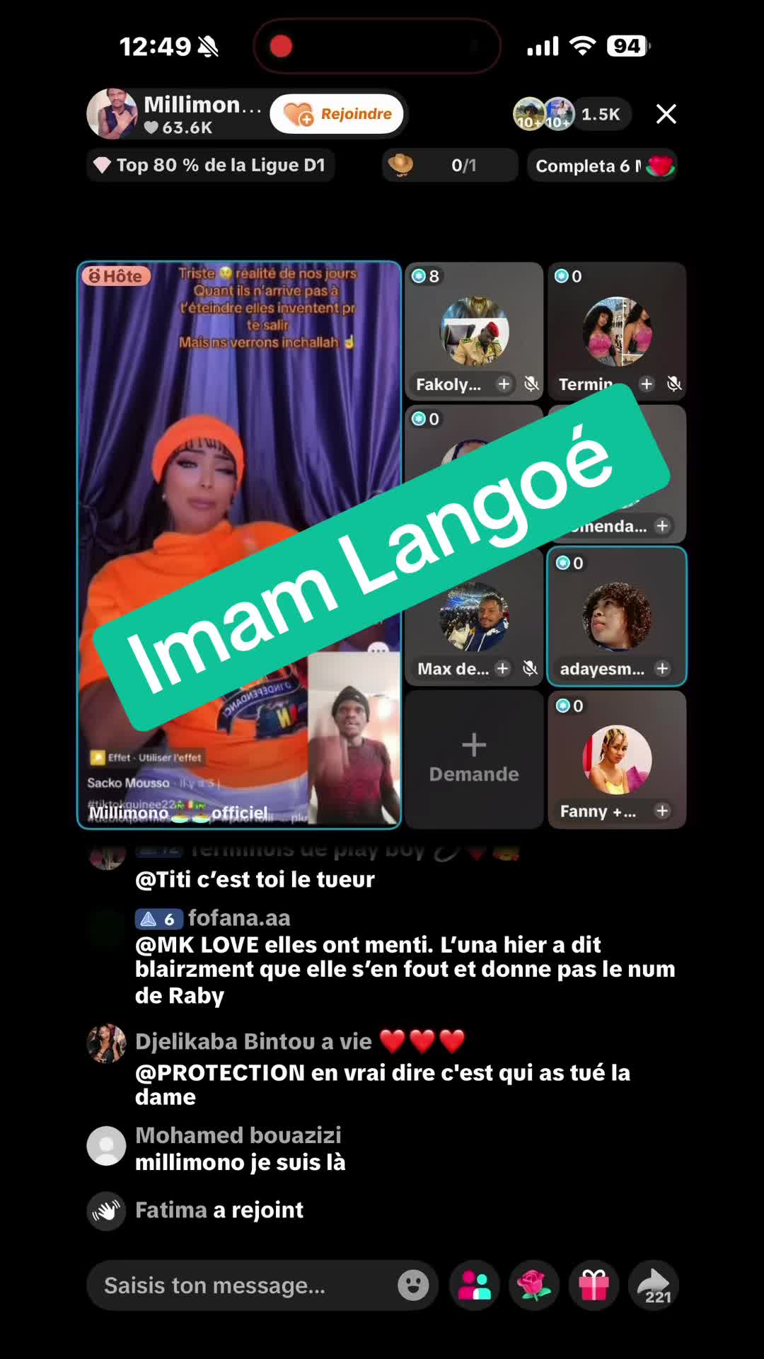 @IMAM LANGO&Eacute;