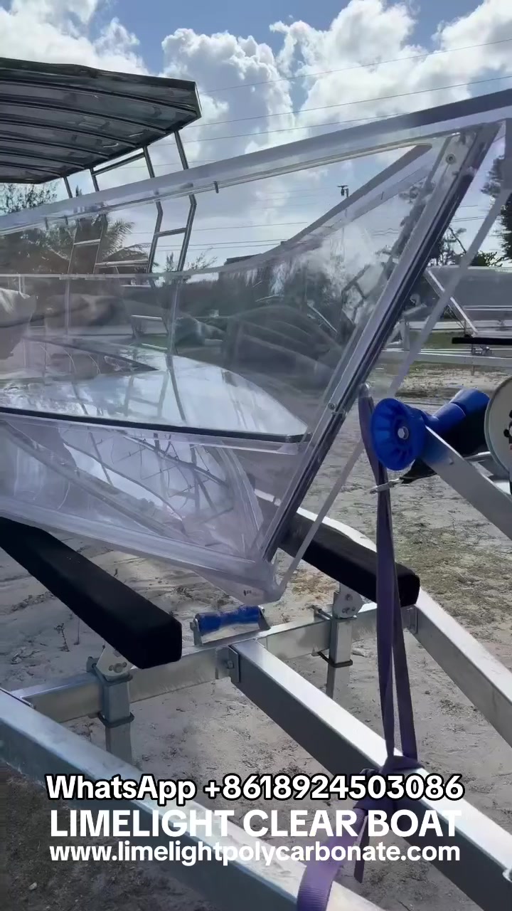 @clear boat transparent