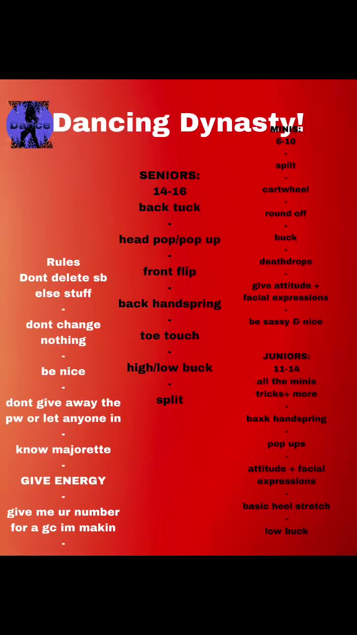 @TRYOUT ‼️