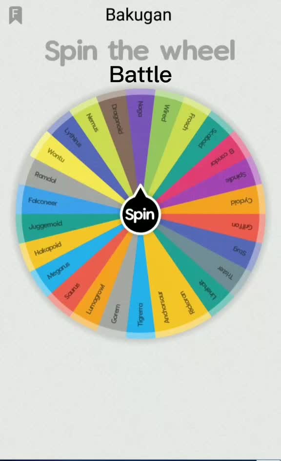 @Spin The Wheel Anime Series
